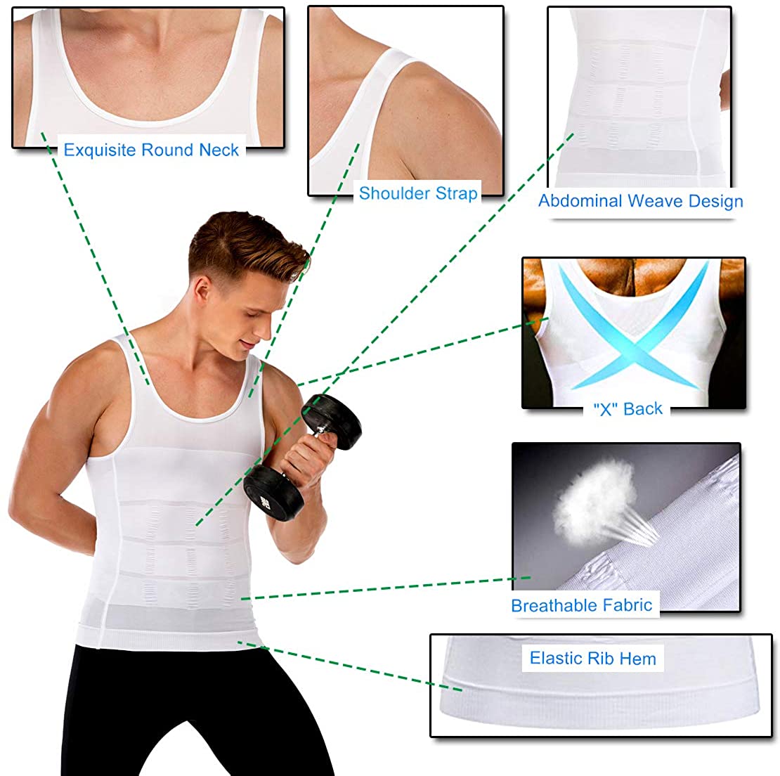 Imported⢠Slim Vest Shaper For (Men)